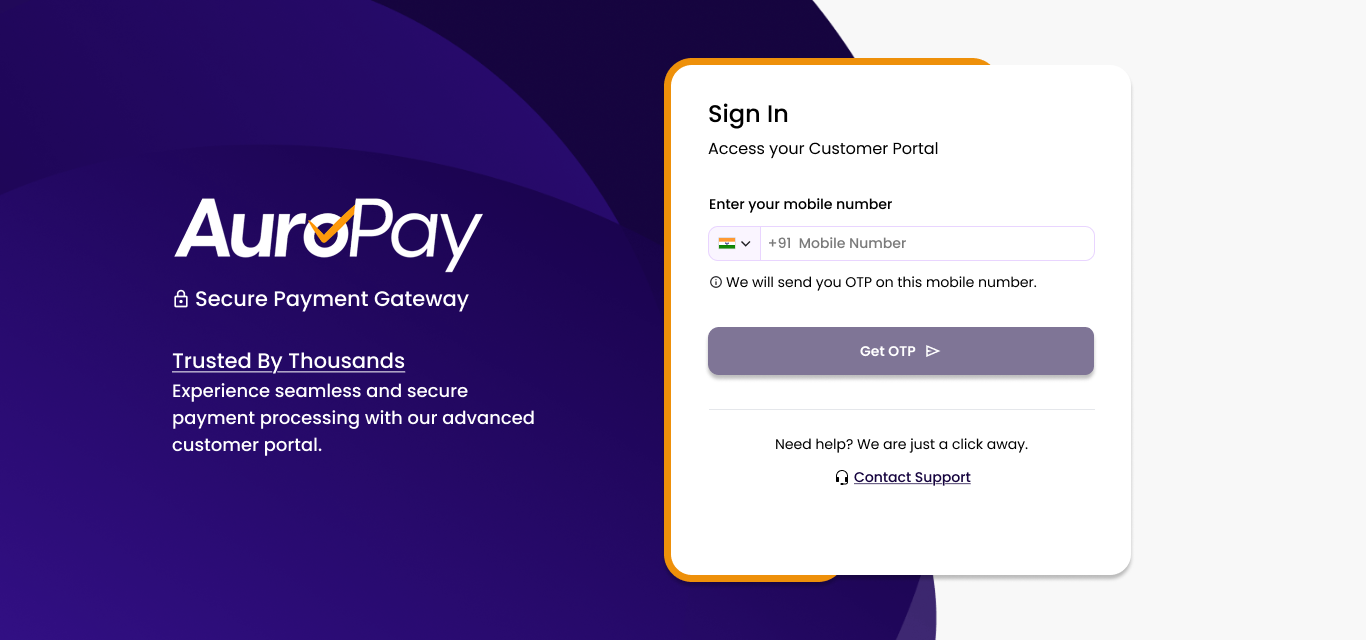 Merchant Payment Form Redesign project screenshot